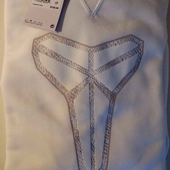 NWT Nike Kobe Mamba Halo Hoodie Sweatshirt White - Picture 8 of 8
